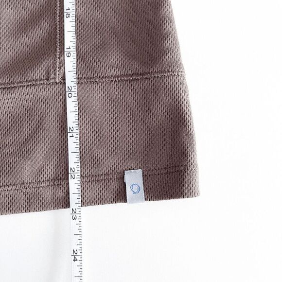 Mountain Equipment Women's Short Sleeve Recycled Polyester Tee Brown Medium - Picture 6 of 6